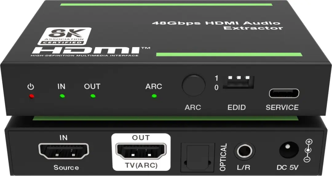 NÖRDIC Premium HDMI 2.1 Audio Extractor