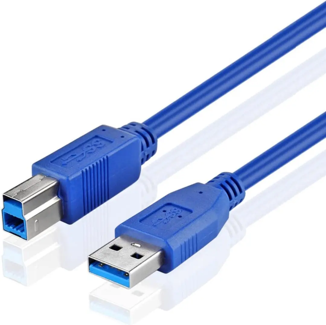 NÖRDIC USB3-106 USB-A 3.1 naar USB-B kabel