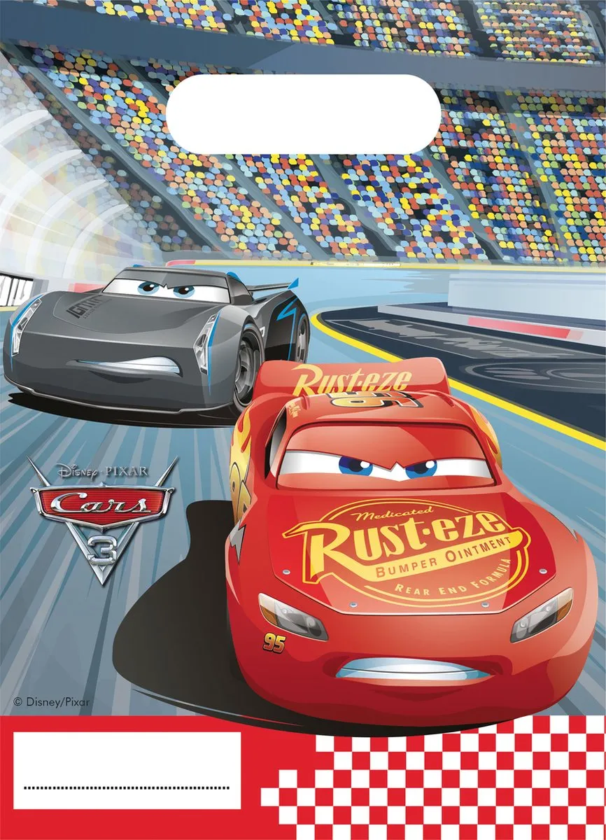 Disney Cars Uitdeelzakjes 23cm
