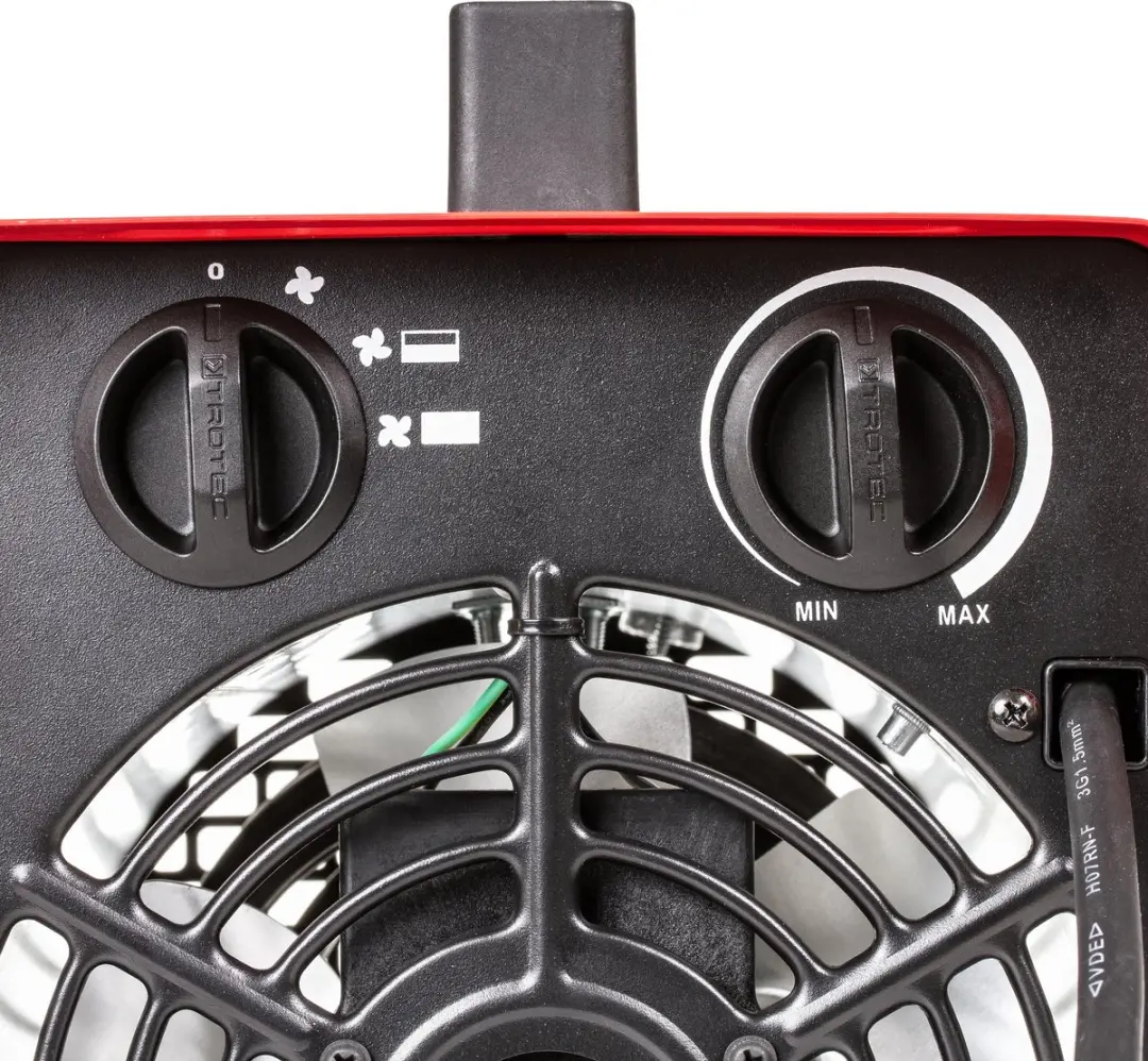 Trotec TDS 19 E Heteluchtblower 3000W - Rood - afbeelding 4 van 6