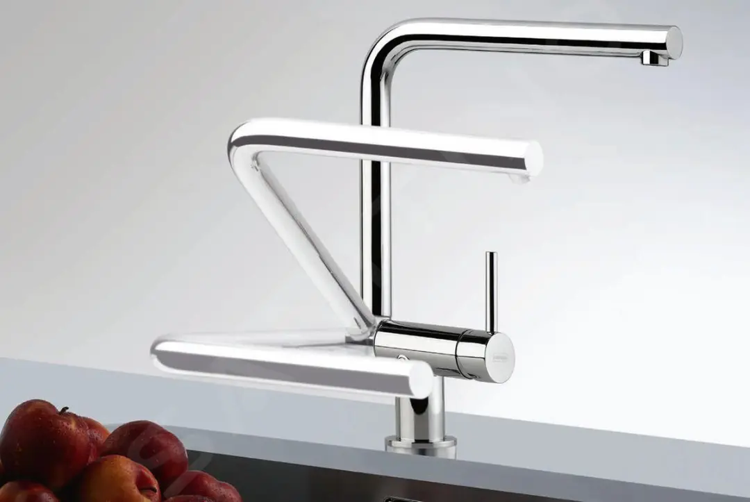 Franke Neptune Style Window Canna Girevole 115.0263.158 - Zilver - afbeelding 2 van 4
