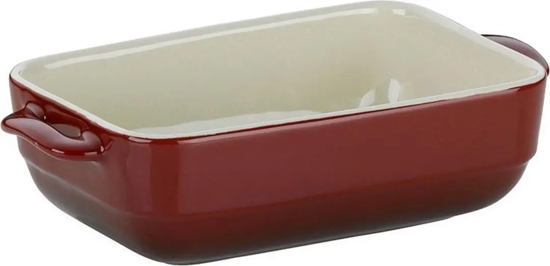 Kela Ovenschaal Keramiek Rood 22.5x12.5cm