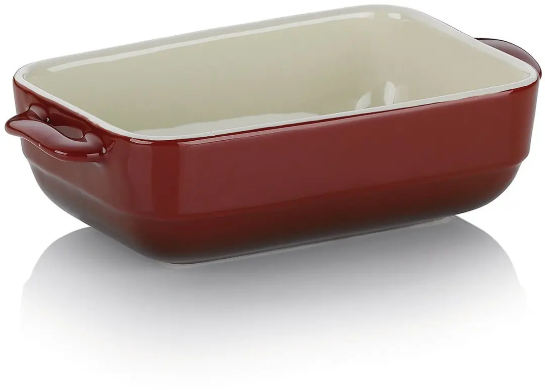 Kela Ovenschaal Keramiek Rood 22.5x12.5cm - 2.06L
