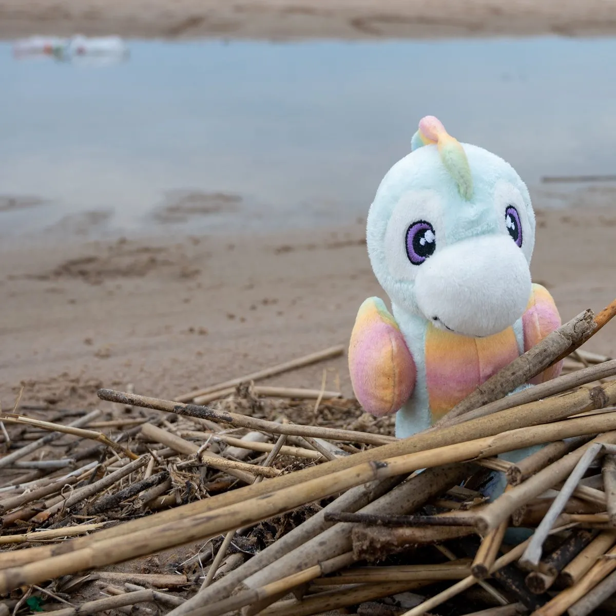 Tactic Save the Sea Zeepaardje Matilda Pluche - Gerecycled - 100% Recyclebaar