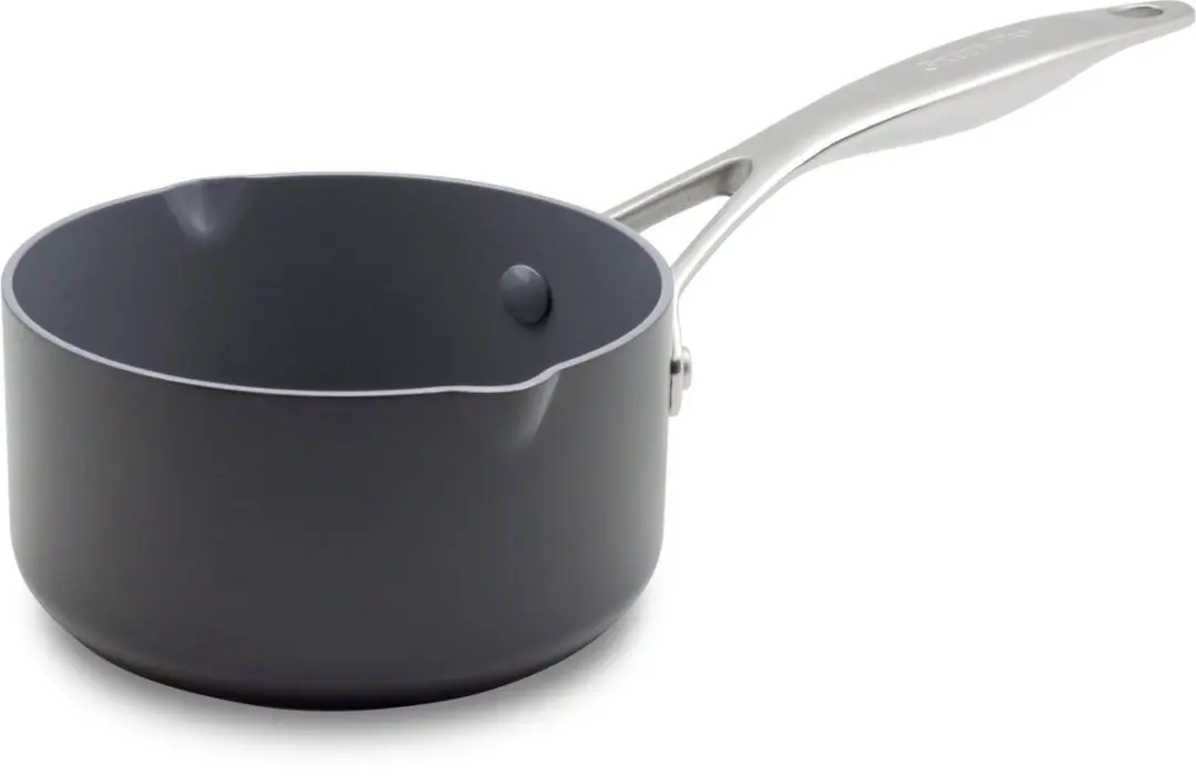 Greenpan Venice Pro Aluminium Steelpan met 2 schenktuiten Ø 16cm
