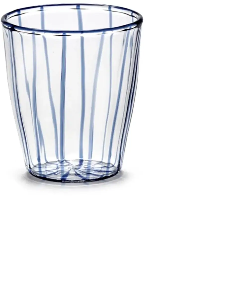 Serax Waww La Table Gigi waterglas D8.5cm H9.5cm blauw