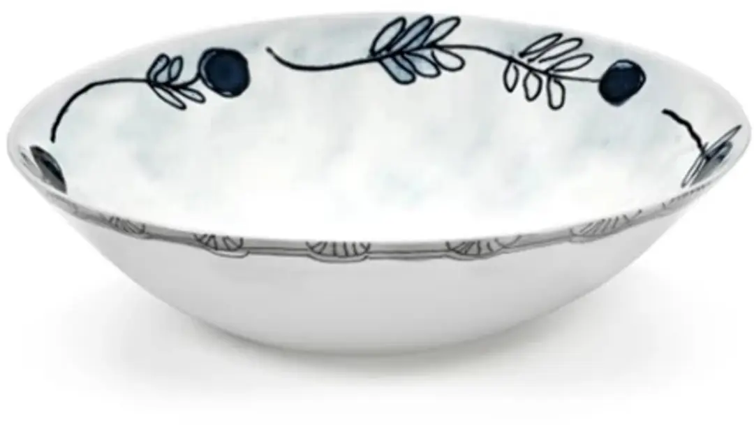 Serax Marni Midnight Flowers Mirtillo Tea bowl D22cm H6.8cm blauw
