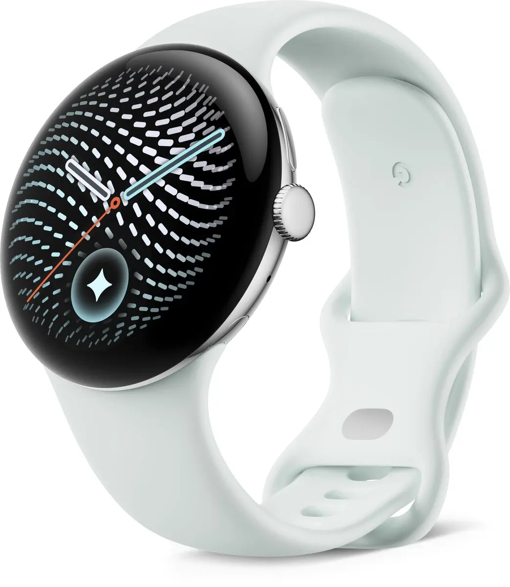 Google Pixel Watch 5 - 45mm - Zilverkleurig/Wit