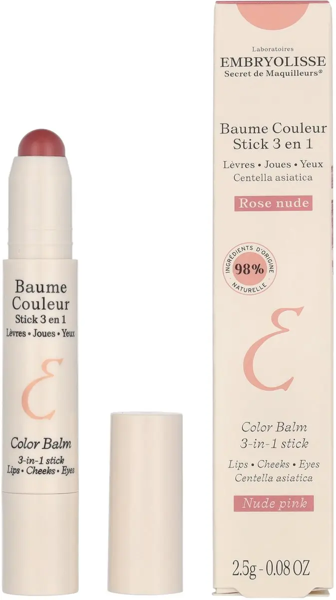 Embryolisse Balm Pink Nude 3-in-1 Stick