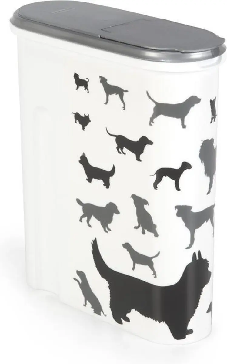 Curver voedselcontainer silhouette voor de hond