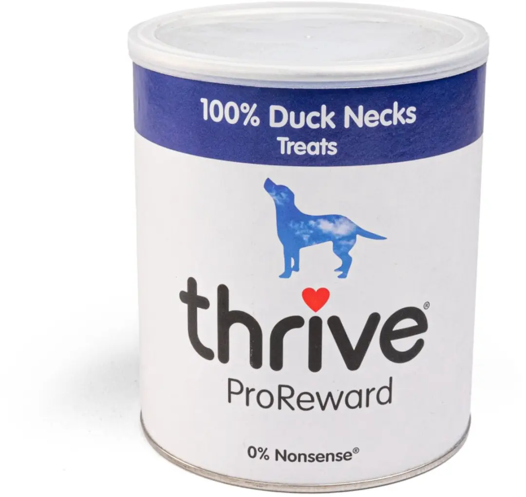 Thrive ProReward hondensnack Eendennekken 135 gr.