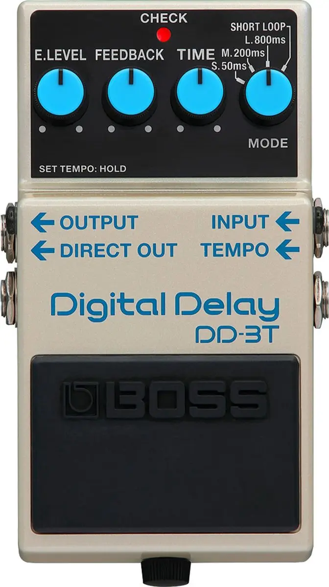 BOSS DD-3T Delay Pedal
