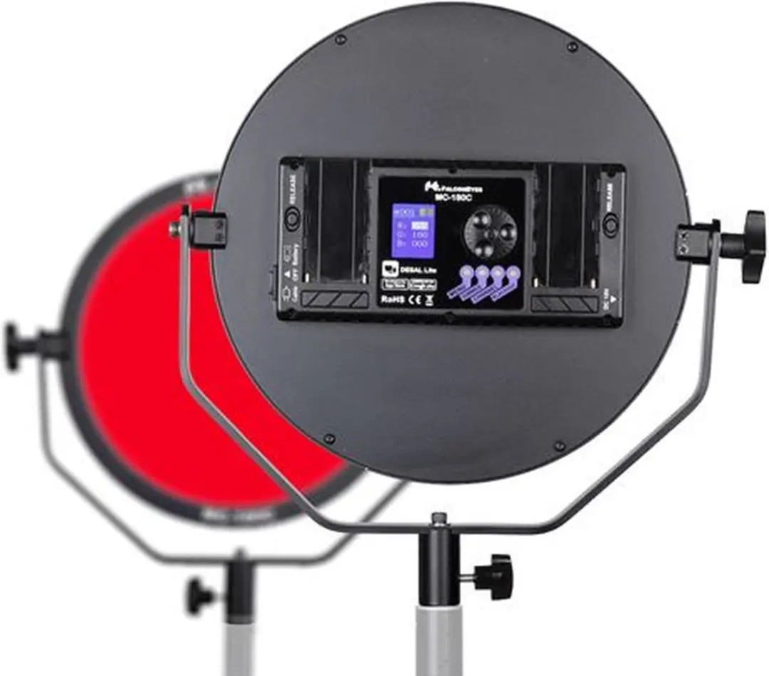Falcon Eyes MC-180C RGB LED Studiolamp 18W - Zwart - afbeelding 3 van 6