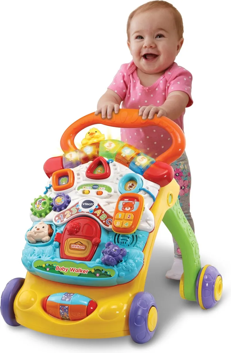 VTech 2-in-1 Baby Walker 80-505623 - Multikleuren
