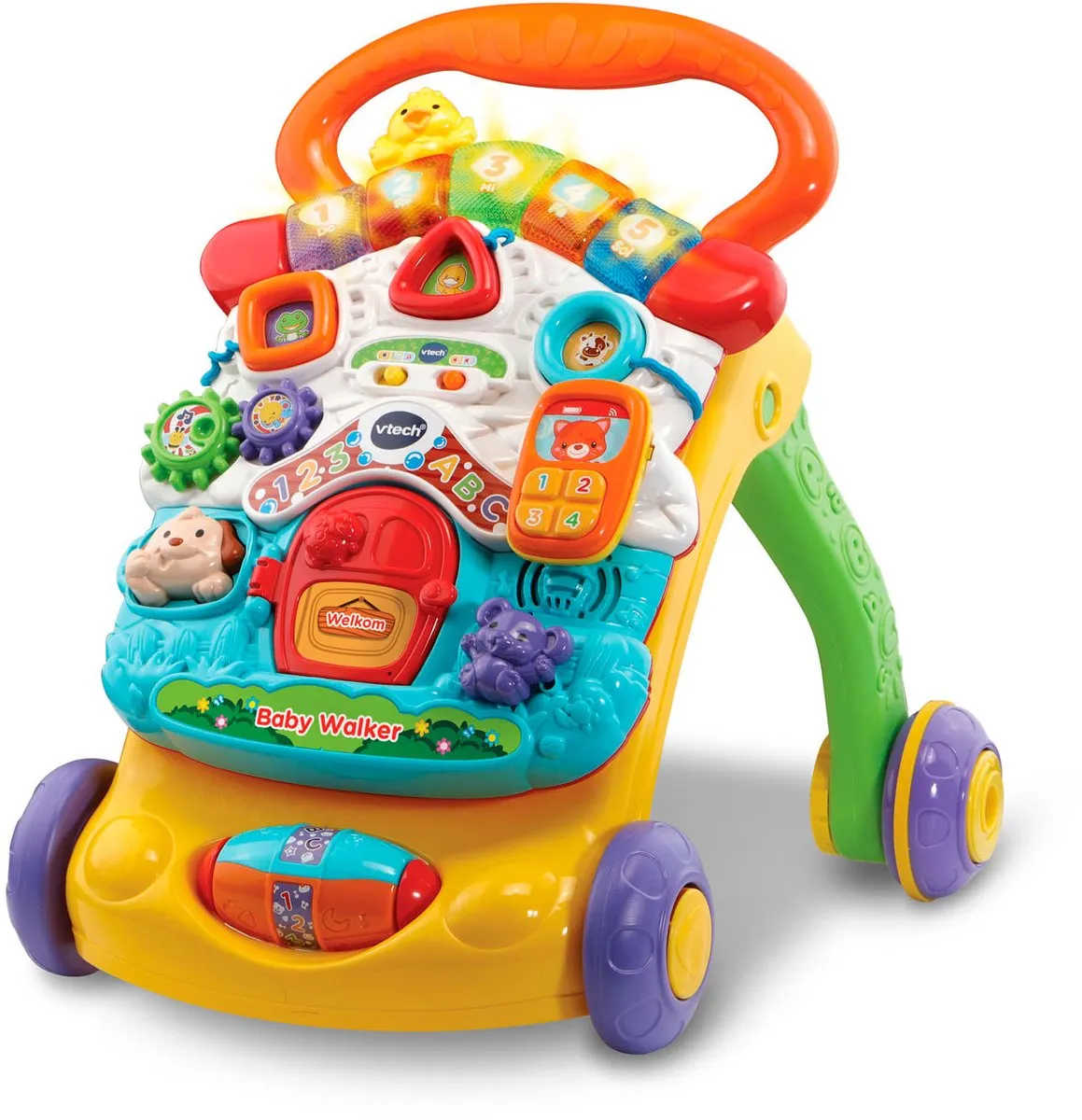 VTech 2-in-1 Baby Walker 80-505623 - Multikleuren
