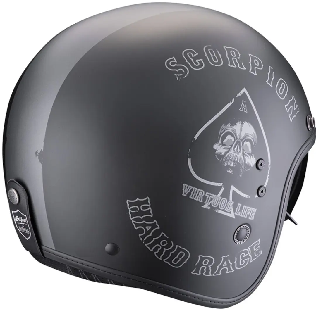 Scorpion Belfast Evo Jethelm - XS - Matt Zwart/Zilver
