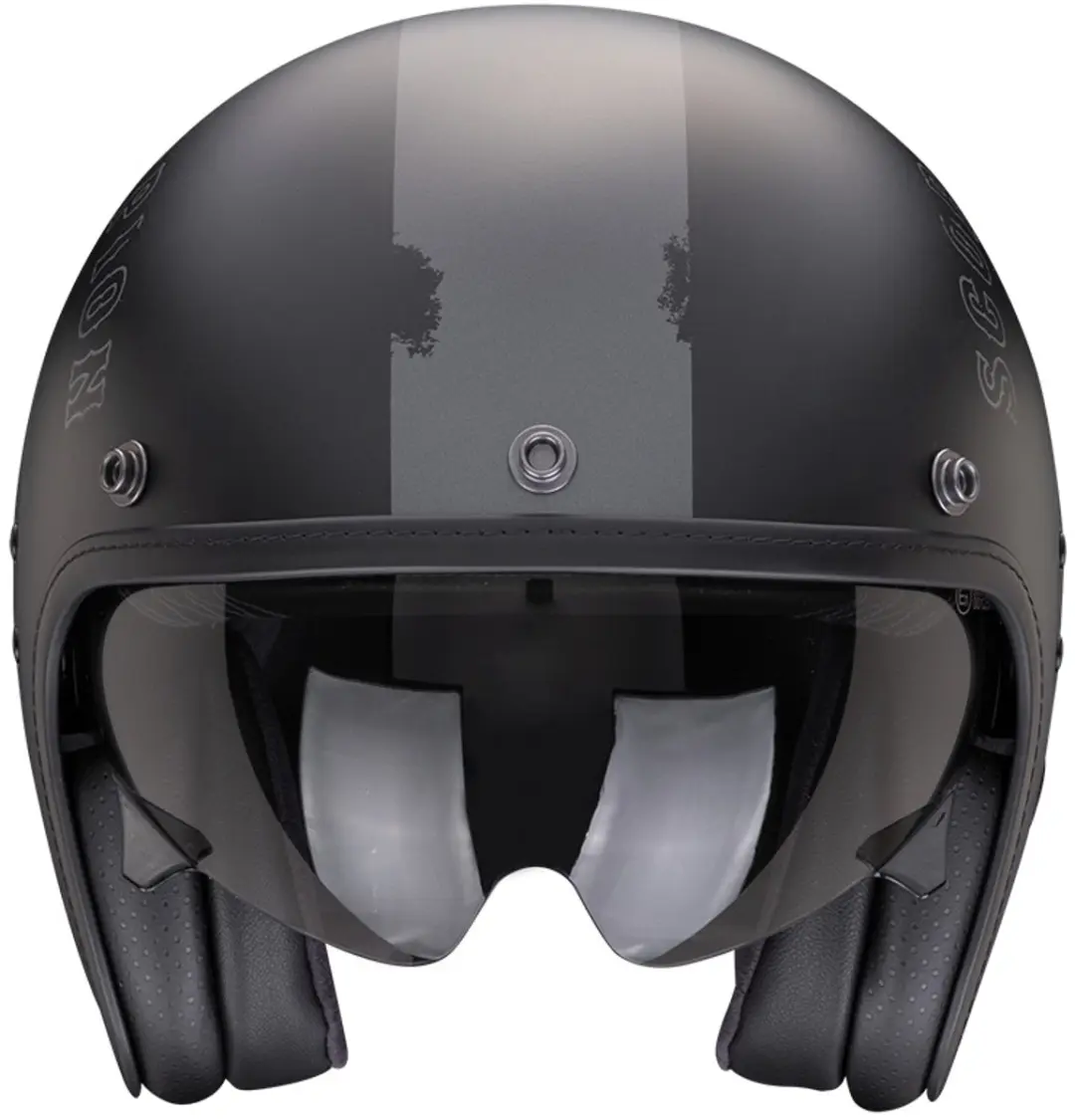 Scorpion Belfast Evo Jethelm - XS - Matt Zwart/Zilver