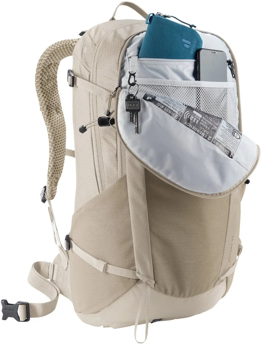 Deuter Futura 23 Wandelrugzak - 23L - Greystone/Alu - afbeelding 5 van 6