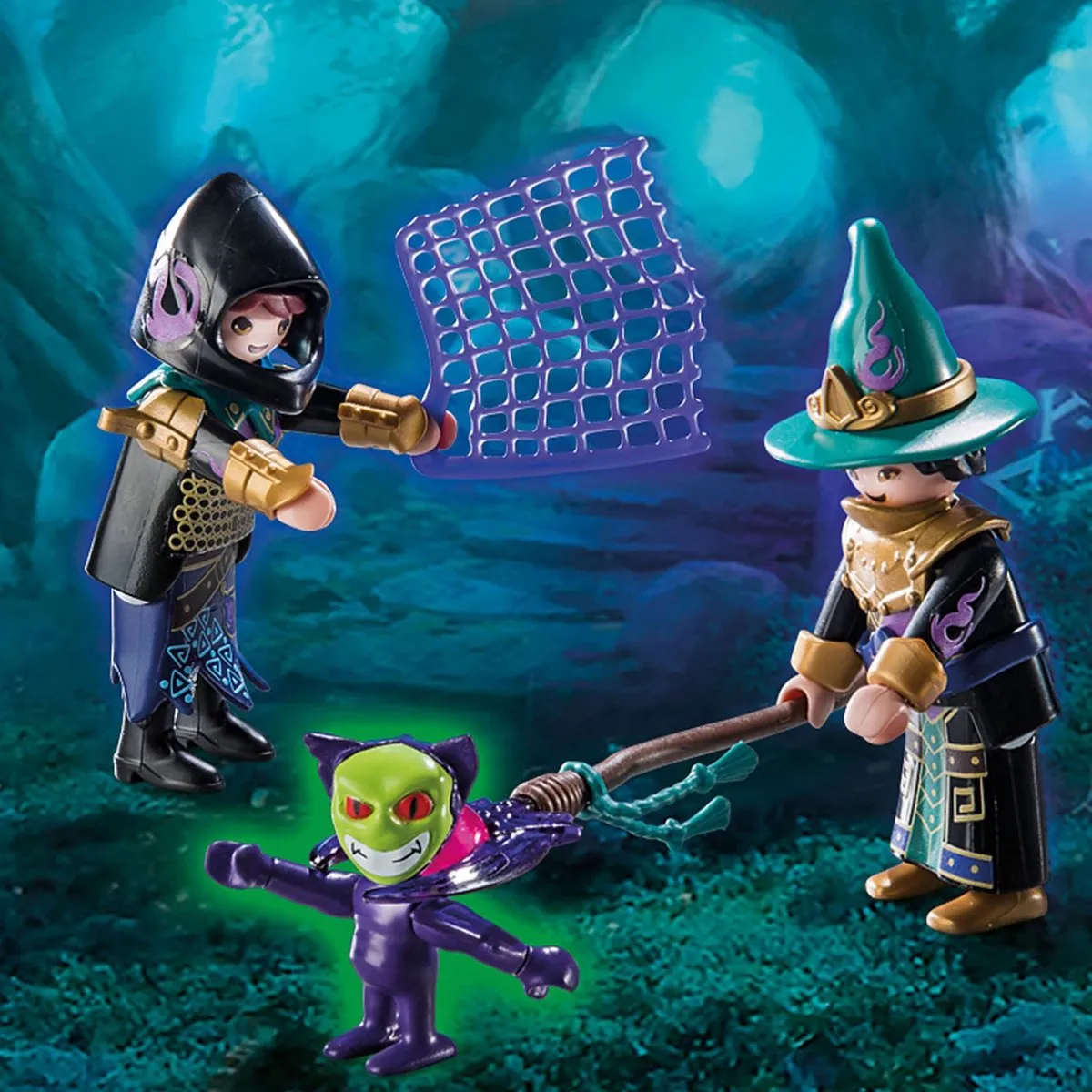 Playmobil Novelmore Violet Vale Demonen-vangwagen 70748 - Multicolor