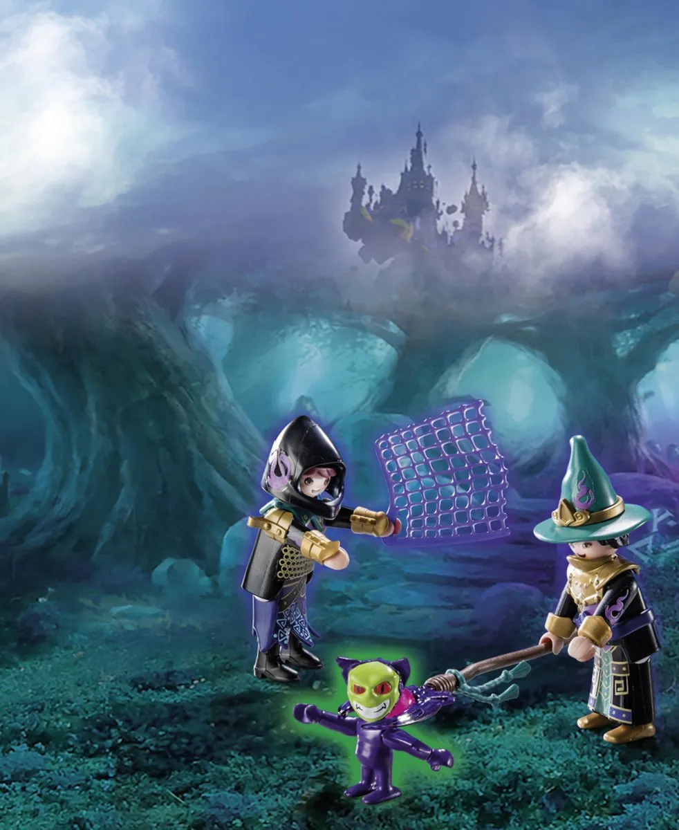Playmobil Novelmore Violet Vale Demonen-vangwagen 70748 - Multicolor