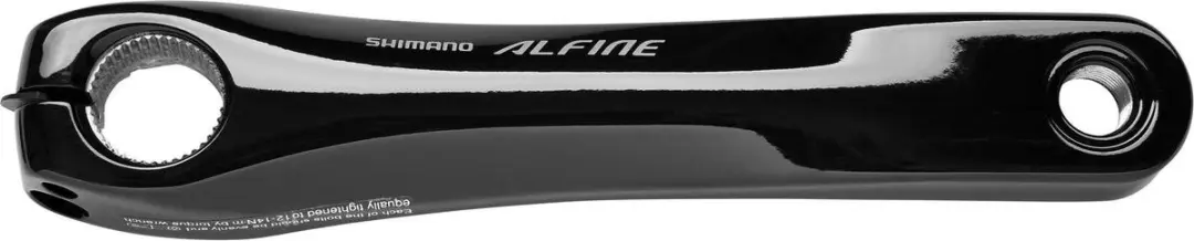 Shimano Alfine Crankstel 45T 170mm - Zwart - afbeelding 2 van 3