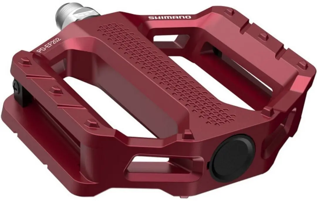 Shimano PD-EF202 Flat Pedalen - Rood - afbeelding 5 van 6