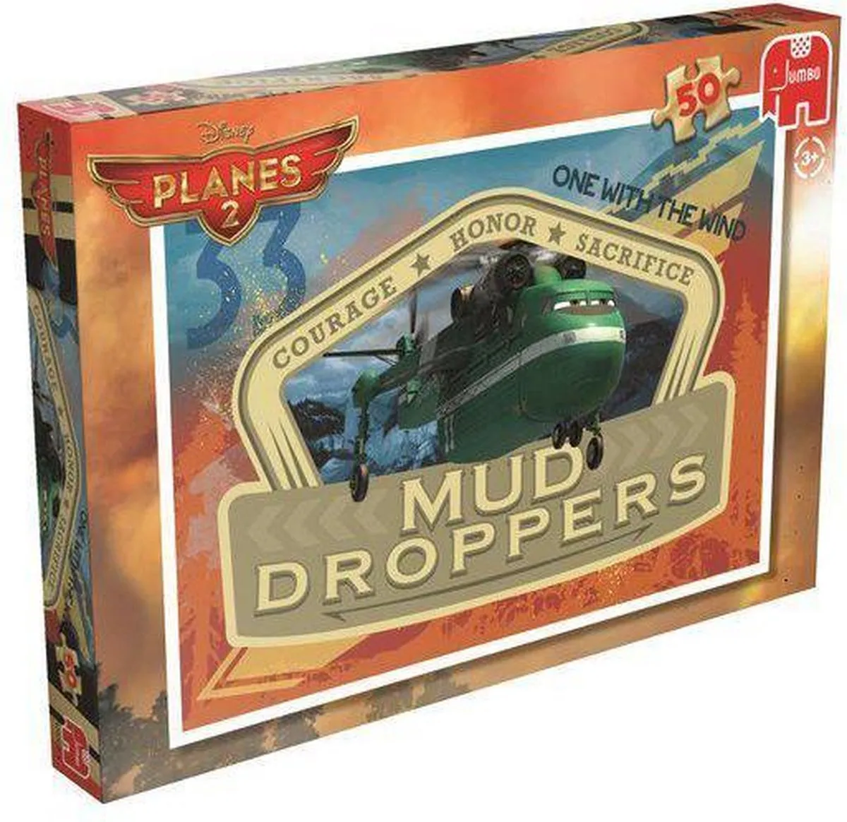 Jumbo Planes 2 Legpuzzel 50 Stuks