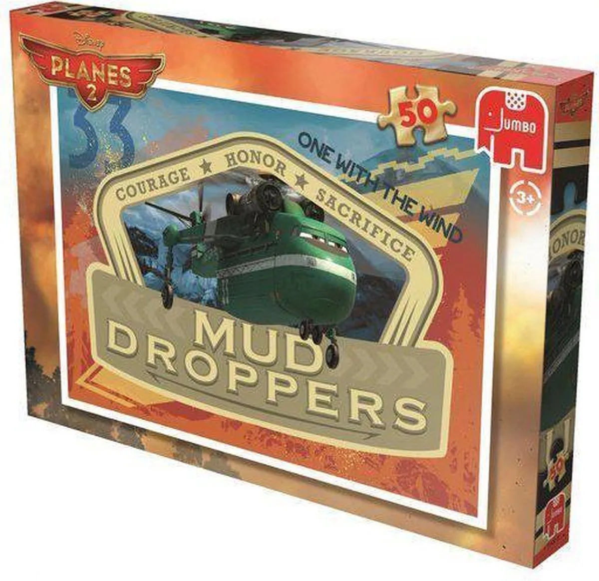 Jumbo Planes 2 Legpuzzel 50 Stuks - Multicolor