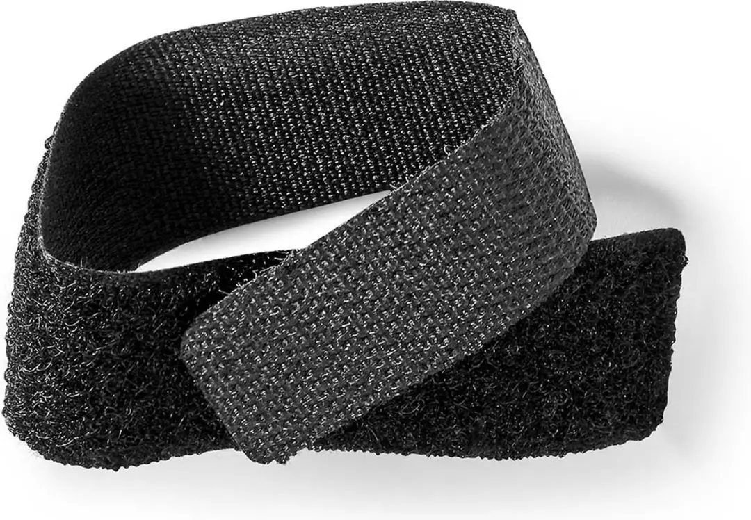 Nedis Klittenband Kabelbinders 6 Stuks - Zwart
