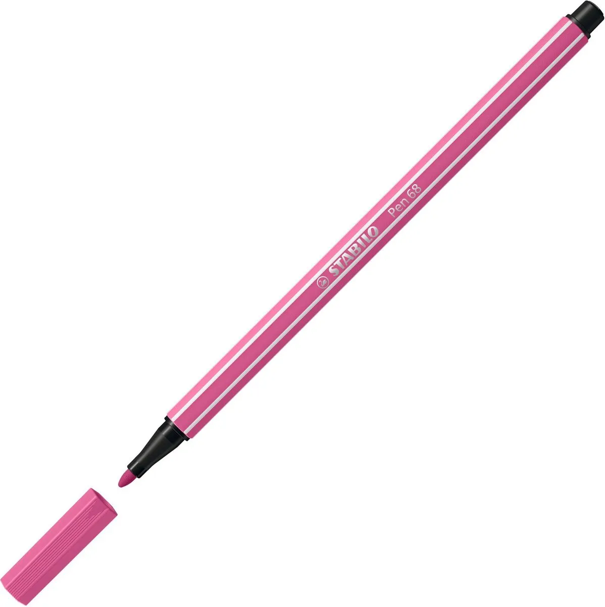 STABILO Pen 68 Erika Viltstift - Roze