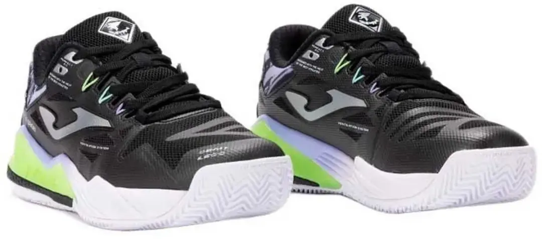 Joma Spin Padel Vrouw - 38.5 - Zwart - afbeelding 2 van 4