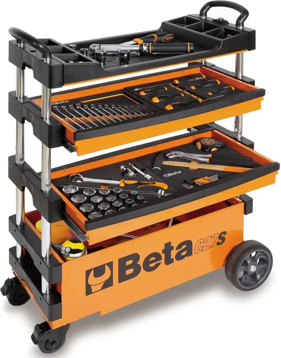 Beta inklapbare gereedschapswagen C27S
