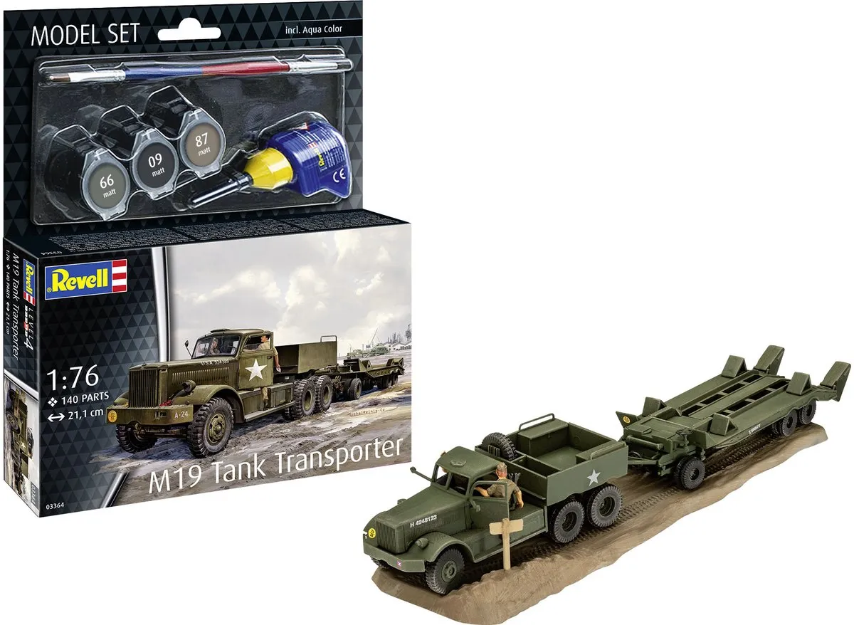 Revell M19 Tank Transporter 1:72 Modelbouwpakket
