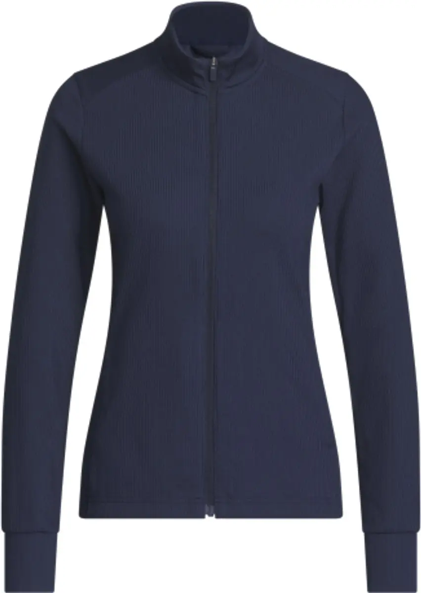 Adidas Dames W Textured Golfvest Navy