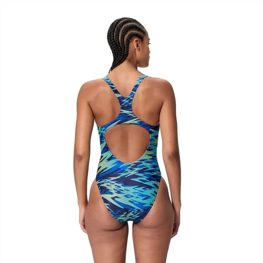 Speedo Hyperboom Print Medalist Zwemkleding 32 - Blauw