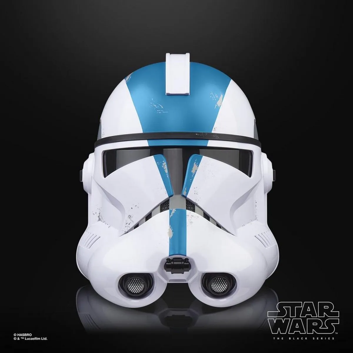 Hasbro Star Wars Black Series Clone Trooper 501st Helm Cosplay.