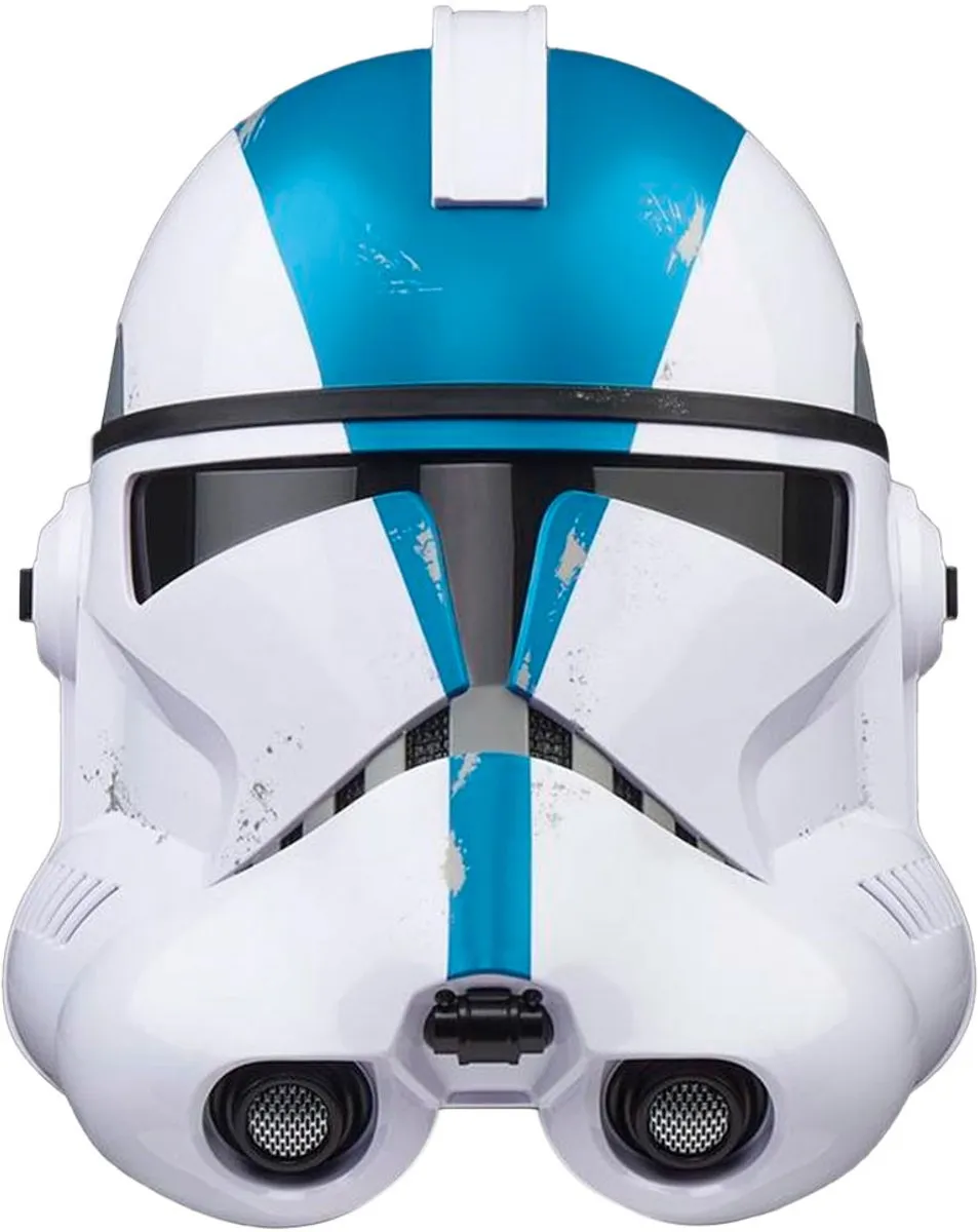 Hasbro Star Wars Black Series Clone Trooper 501st Helm Cosplay.