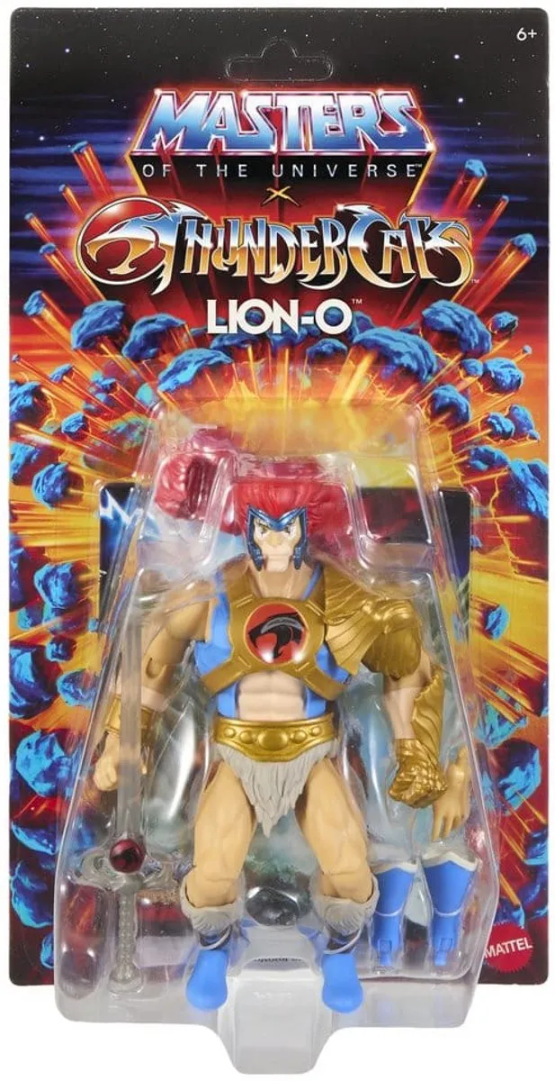 Mattel Masters of the Universe x ThunderCats Lion-O Action Figuur 14cm - Multi - afbeelding 6 van 6