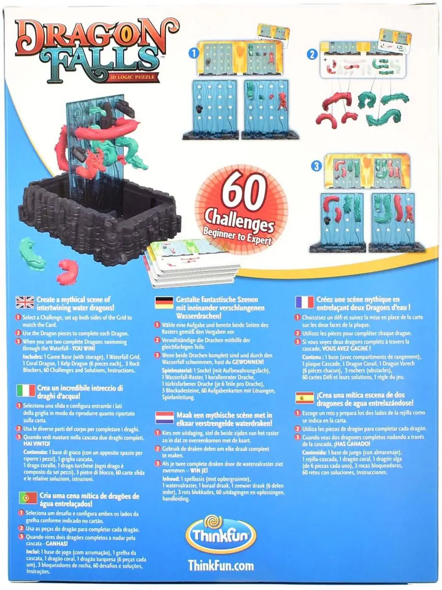 ThinkFun Dragon Falls Bordspel - 1-6 Spelers