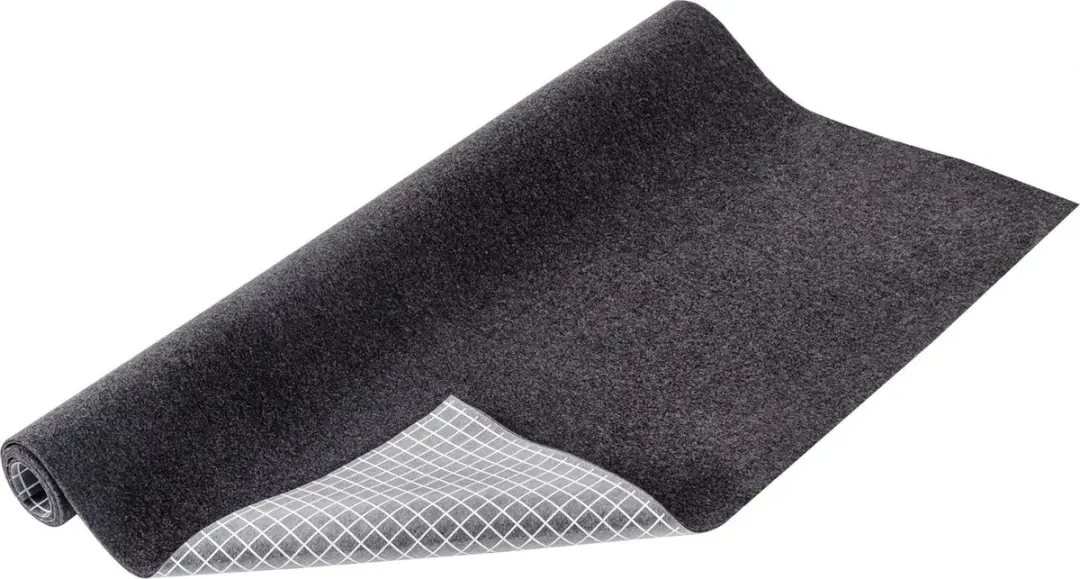 Wenko Anti-slipmat 54 X 72 Cm Vilt Antraciet