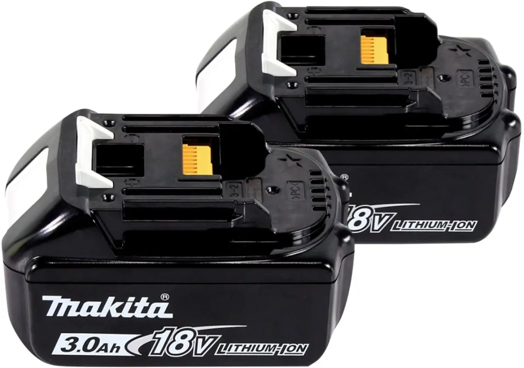 Makita Power Source Kit 18V - 2x BL1830B 3.0Ah + DC18RC Lader + Makpac - afbeelding 4 van 4