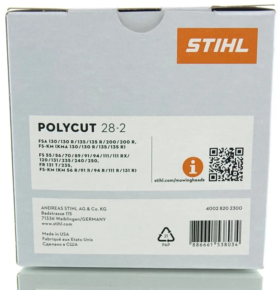 Stihl PolyCut 28-2 Kunststofmessen