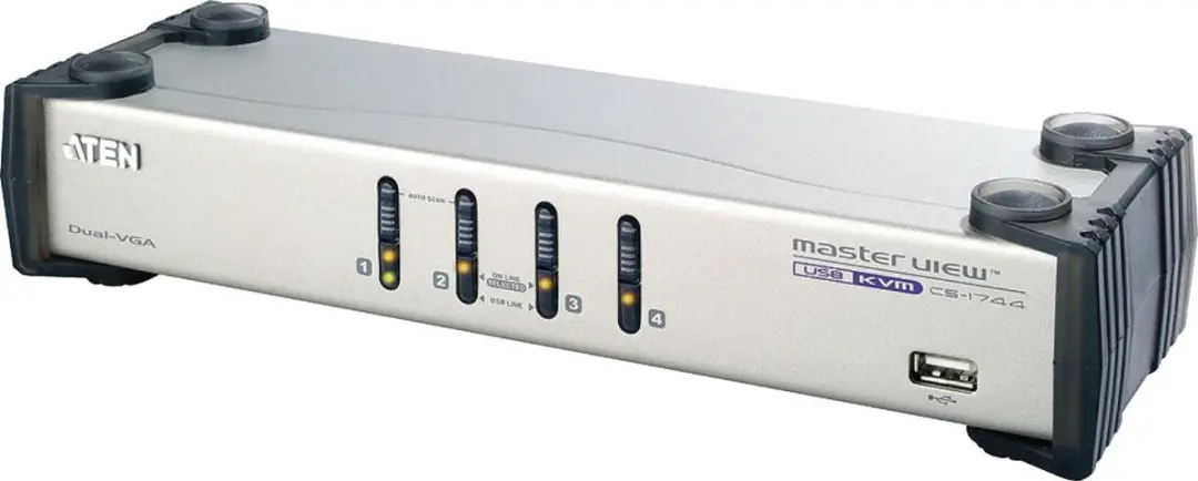 Aten CS1744 4-Poorts KVM Switch