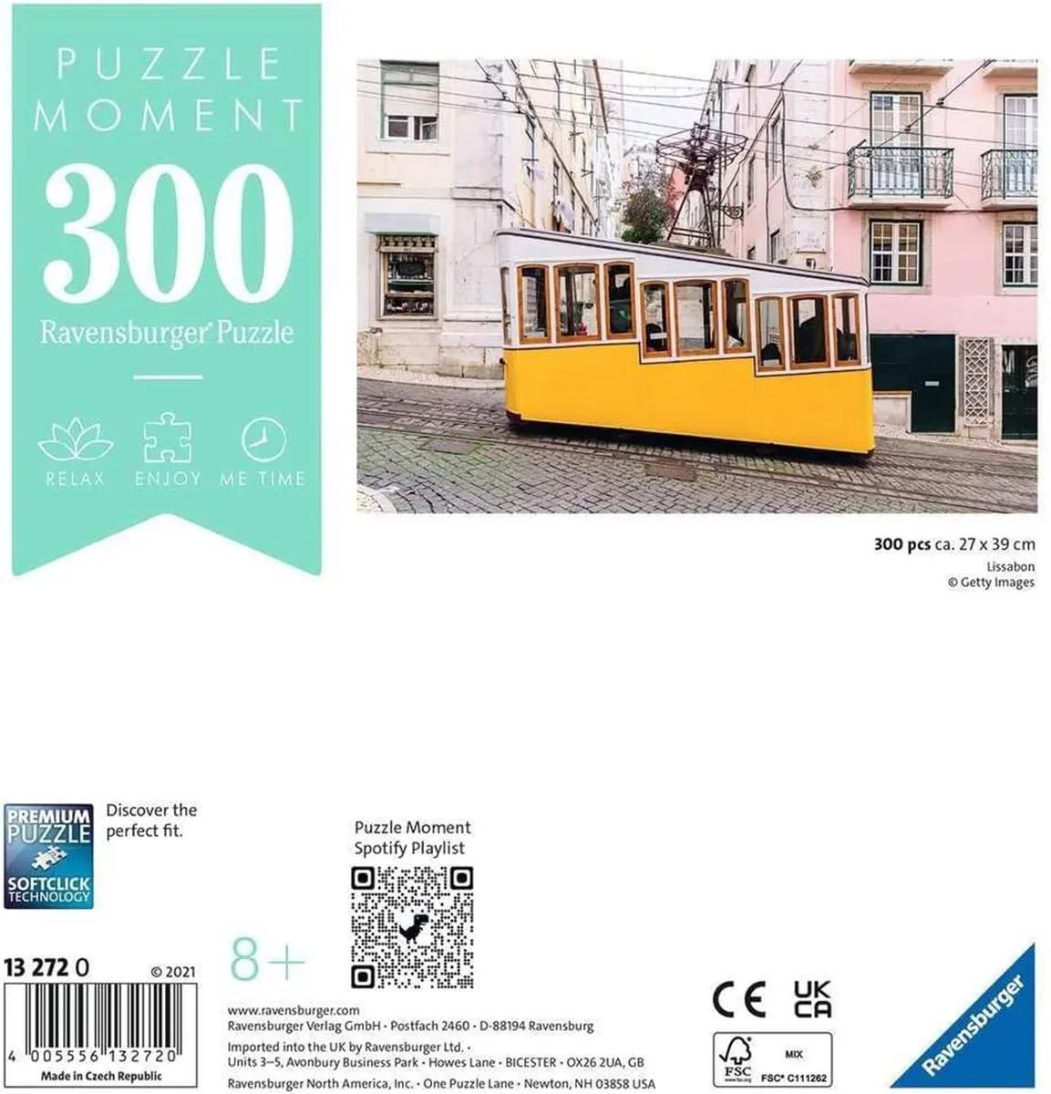 Ravensburger Lisbon Legpuzzel 300 Stuks - Multicolor