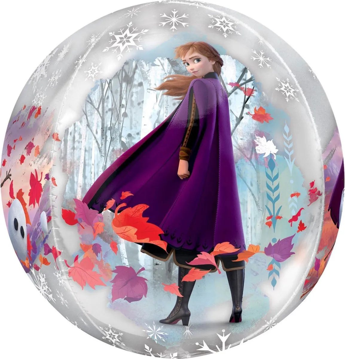 Disney Frozen Junior Folieballon 38x40cm - Transparant