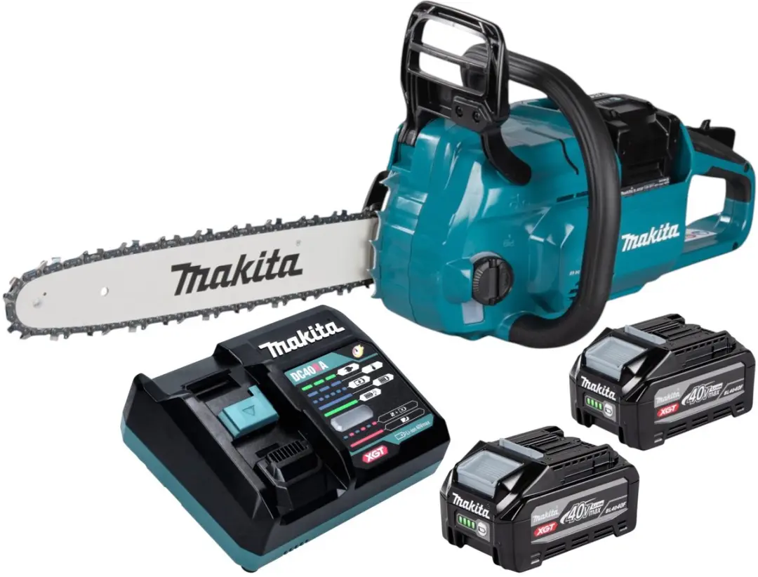 Makita UC 025 GU201 accukettingzaag 40 V max. 35 cm borstelloos + 2x accu 4,0 Ah
