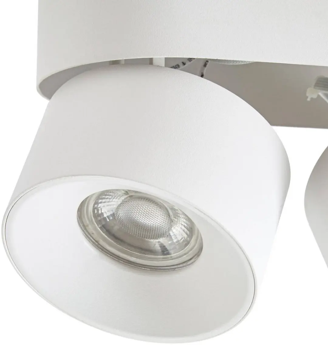 PRIOS Downlight 2-lichts GU10 10W - Wit - afbeelding 4 van 6