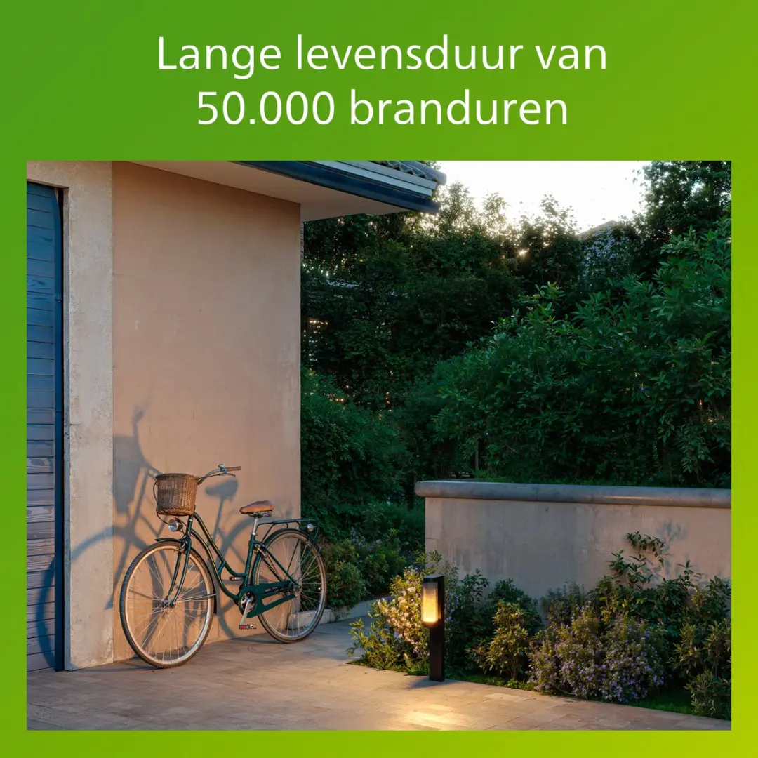 Philips Avendale UltraEfficient Sokkellamp 4.3W - Zwart - afbeelding 4 van 6