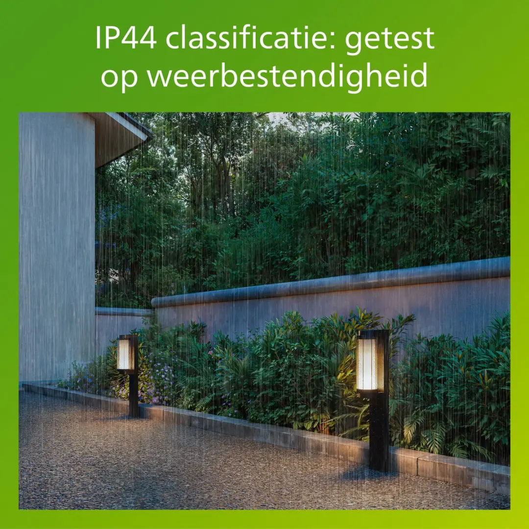 Philips Avendale UltraEfficient Sokkellamp 4.3W - Zwart - afbeelding 6 van 6