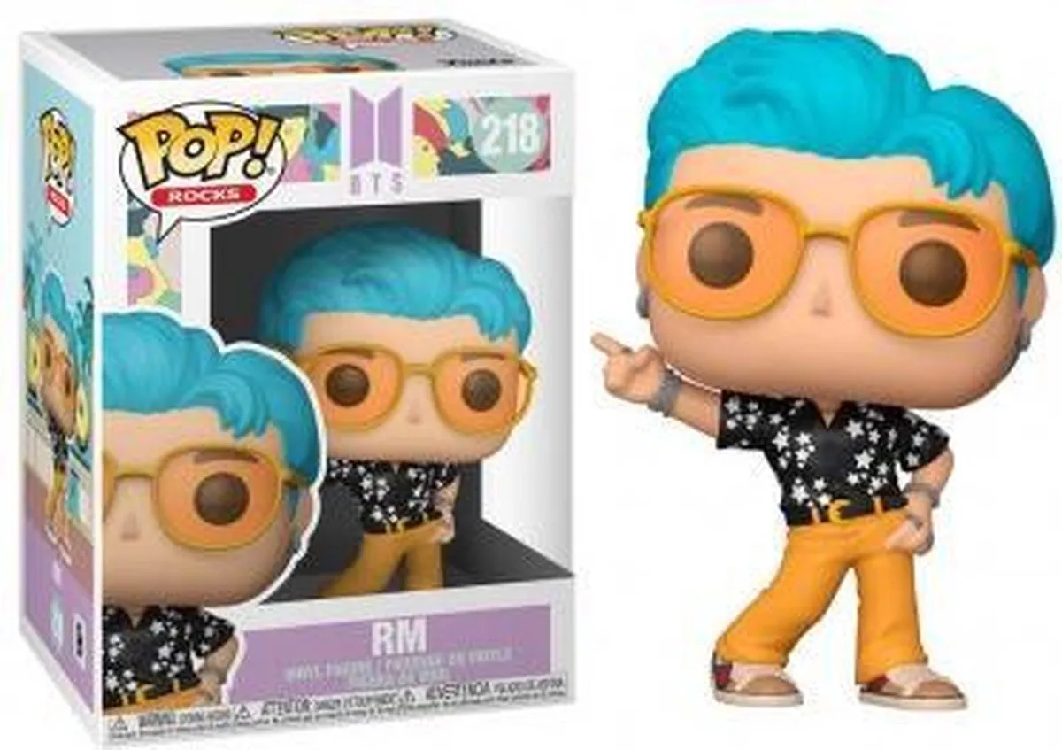 Funko Pop Rocks BTS RM #218 Verzamelobject - Multi